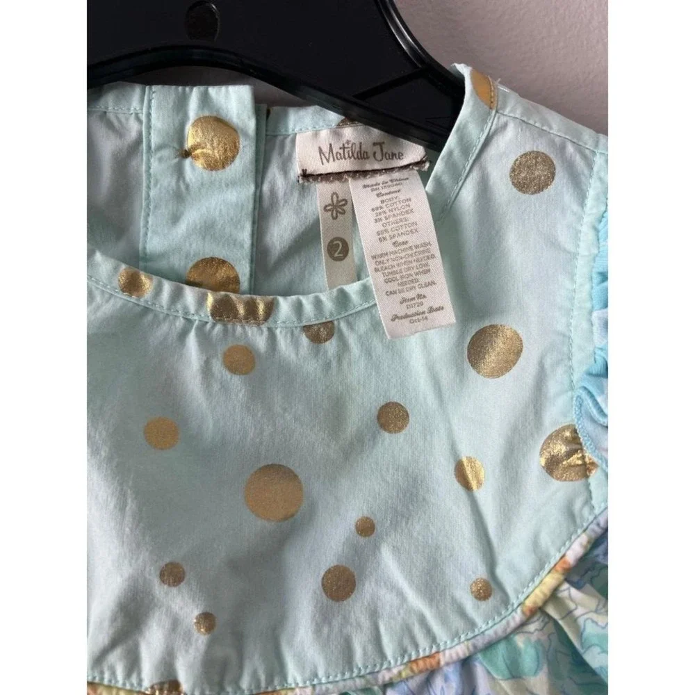 Matilda Jane Hello Lovely All Aflutter Dress Size 2